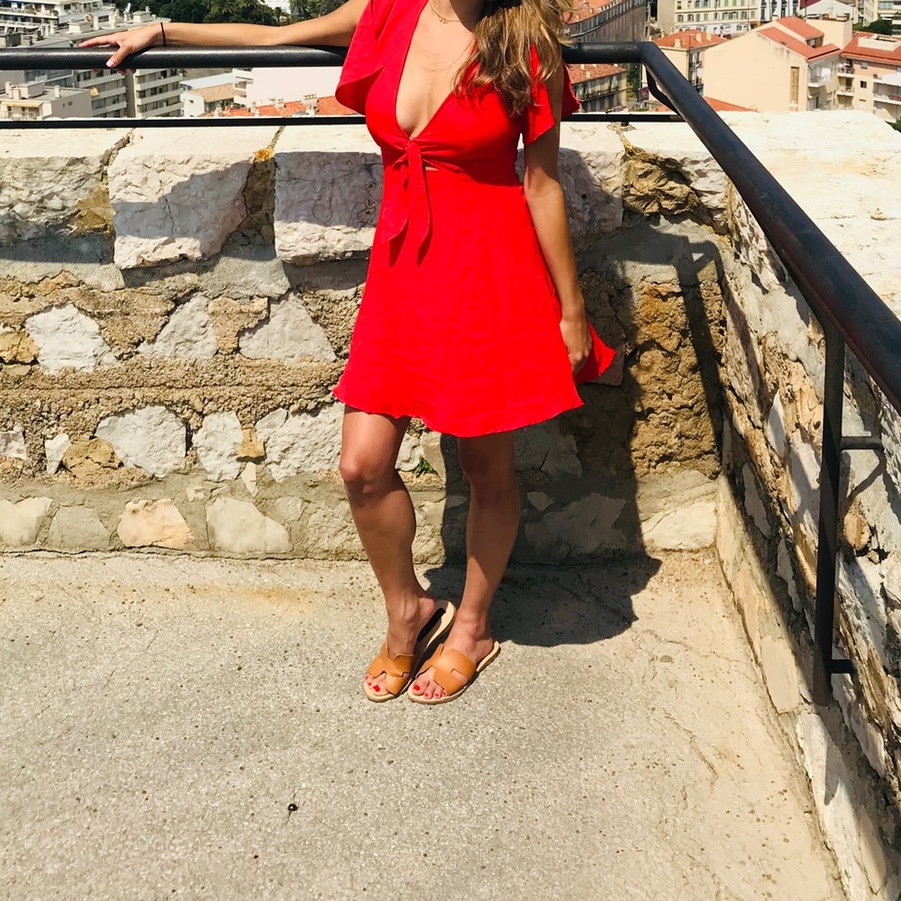 Lulus Red Mini Dress - XS
